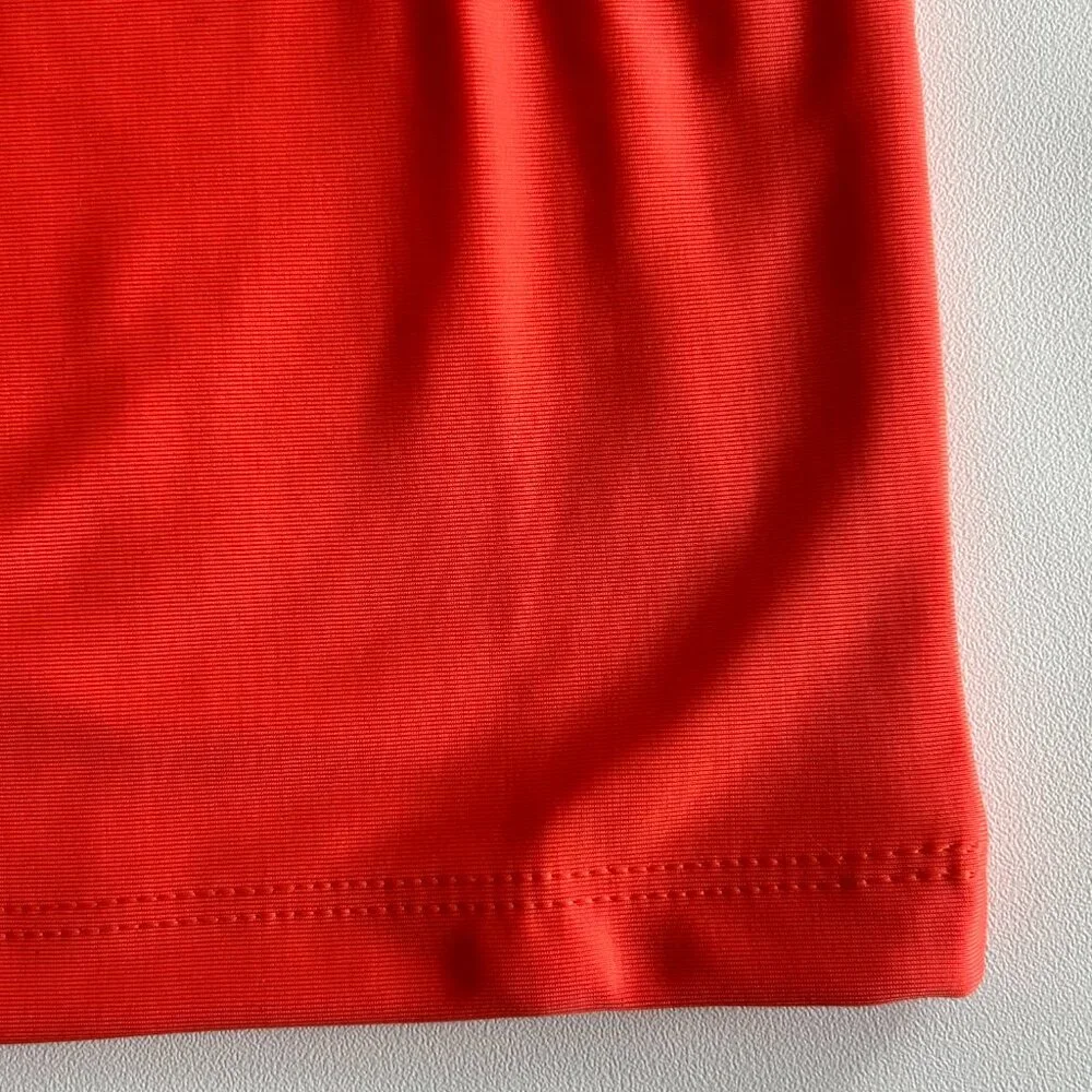 NWT Kate Quinn Tank Rash Guard Swim Top 6-12M Emberglow Orange Sleeveless